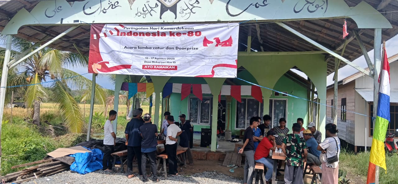Meriah! Berbagai Acara untuk Memperingati HUT RI ke-80 di Desa Mekarsari Kecamatan Mekarsari.